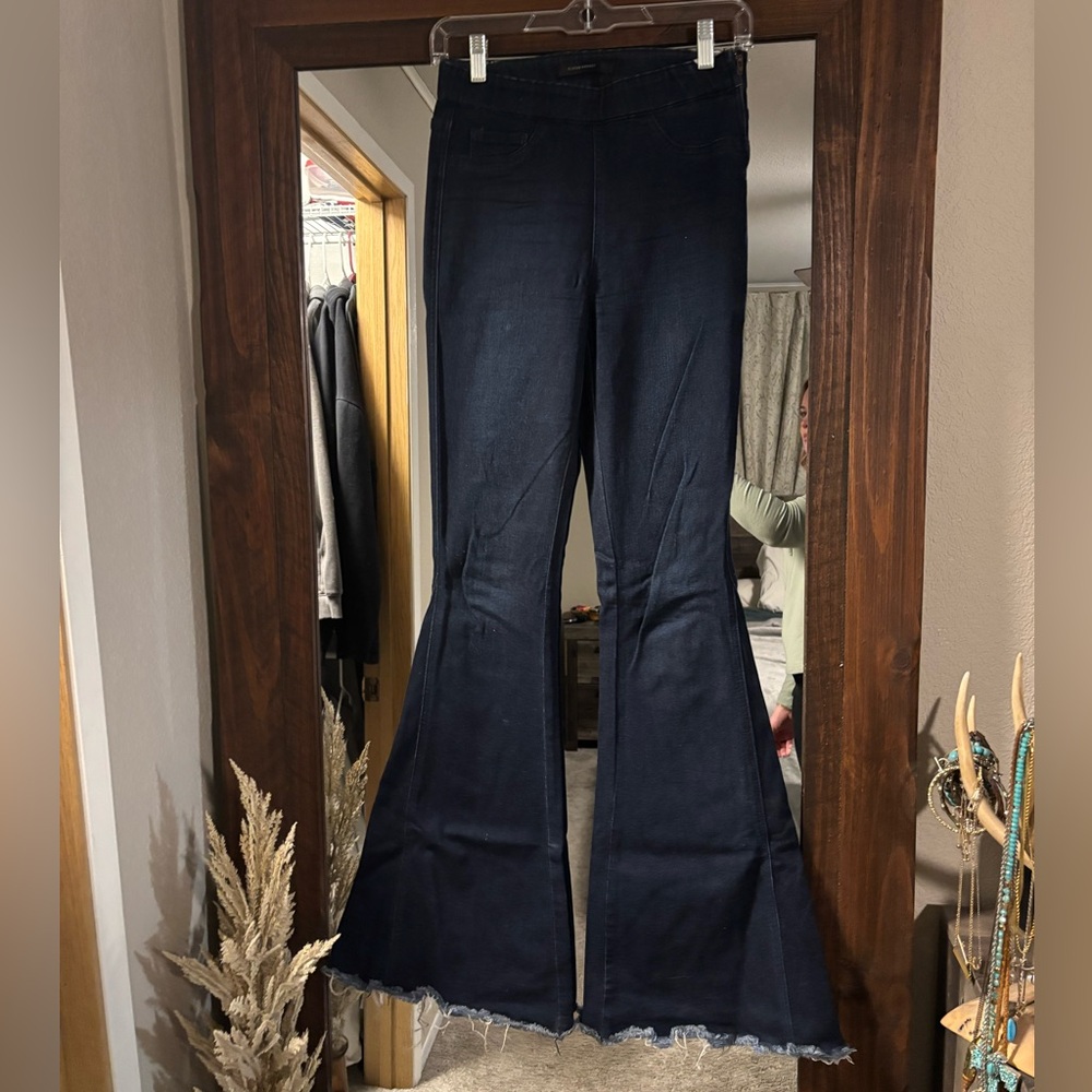 Flying Monkey - Dark Blue Flared Jeans